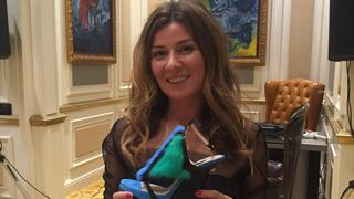 Жанна Бадоева показала свои первые туфли