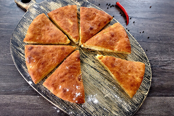 Осетинский пирог с сыром рецепт с фото