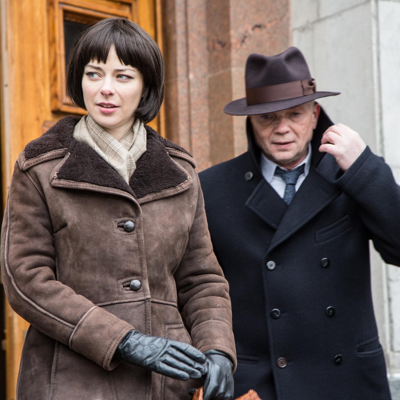 На съемках сериале "Операция "Сатана"