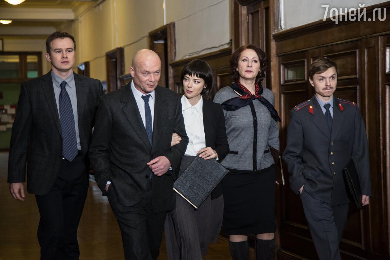 На съемках сериале "Операция "Сатана"