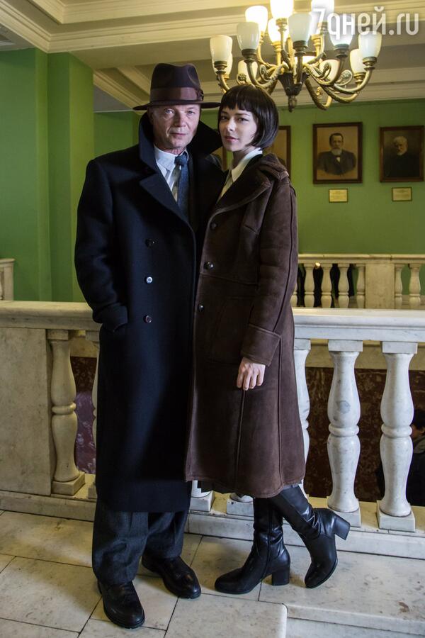 На съемках сериале "Операция "Сатана"