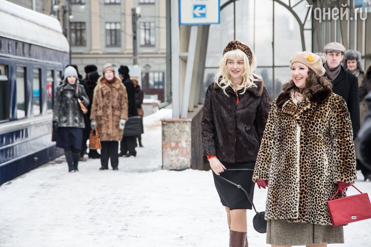 На съемках сериале "Операция "Сатана"