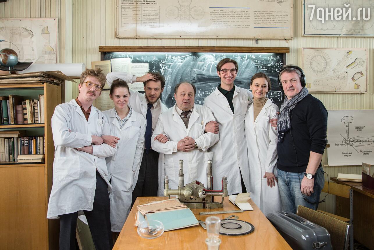 На съемках сериале "Операция "Сатана"